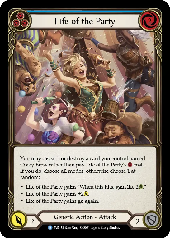 Life of the Party (Blue) EVR163