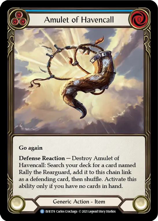 Amulet of Havencall (Blue)