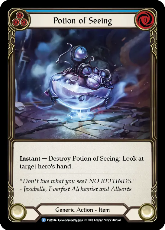 Potion of Seeing (Blue)