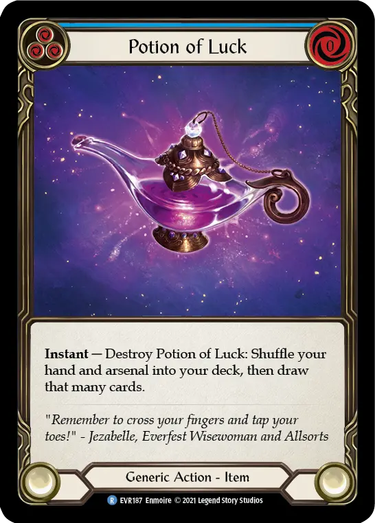 Potion of Luck (Blue)