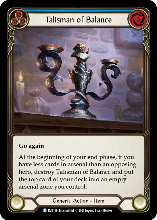 Talisman of Balance (Blue) EVR188