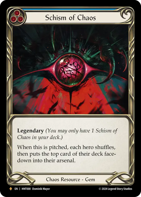 Schism of Chaos (Blue) HNT000