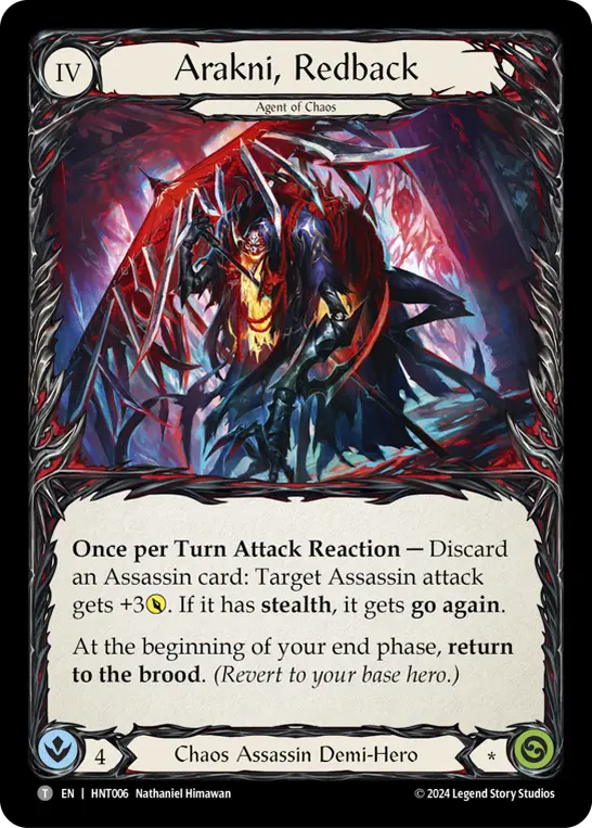 Arakni, Redback HNT006