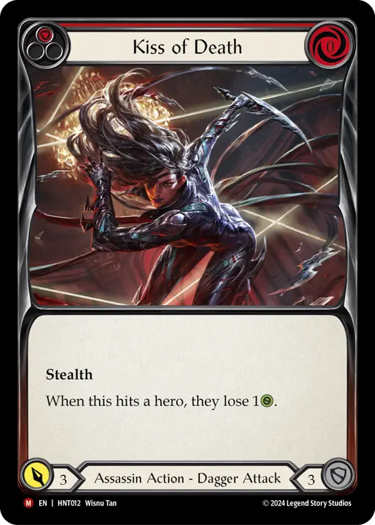 Kiss of Death (Red) HNT012