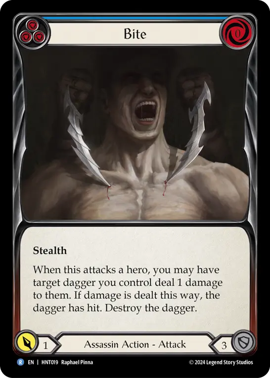 Bite (Blue) HNT019