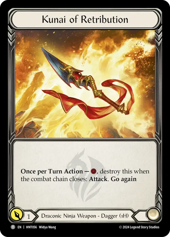 Kunai of Retribution HNT056