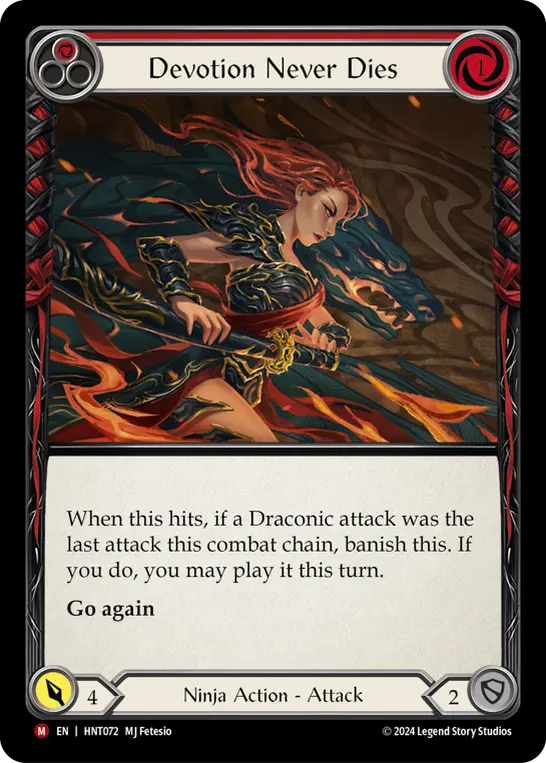 Devotion Never Dies (Red)