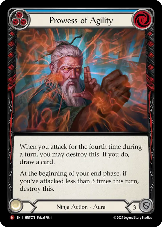 Prowess of Agility (Blue)