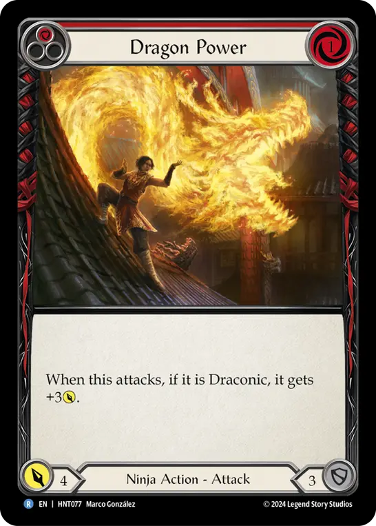 Dragon Power (Red) HNT077