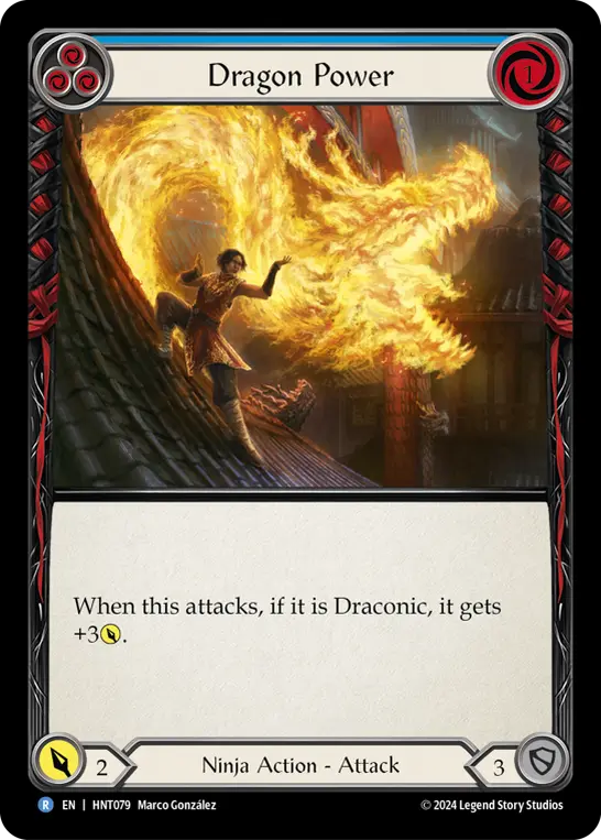 Dragon Power (Blue) HNT079