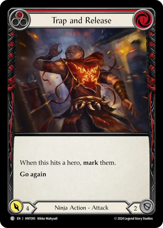 Trap and Release (Red) HNT095