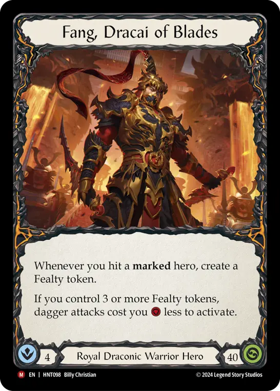 Fang, Dracai of Blades HNT098