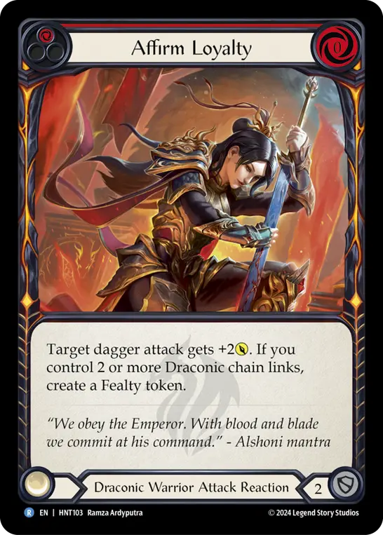 Affirm Loyalty (Red) HNT103