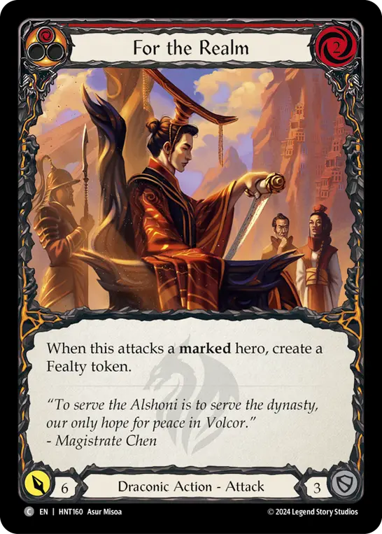 For the Realm (Red) HNT160