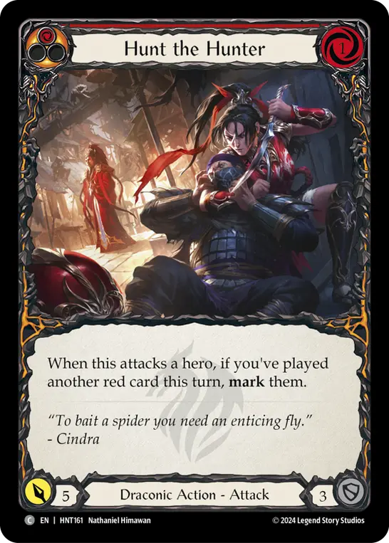 Hunt the Hunter (Red) HNT161