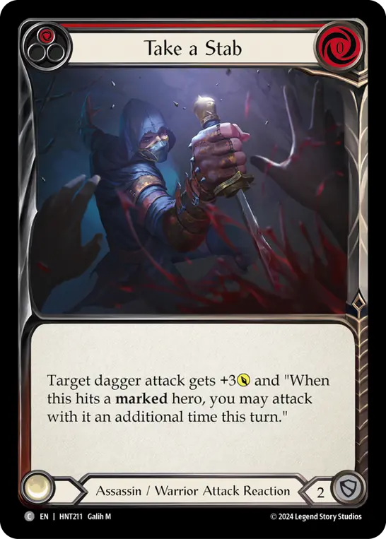 Take a Stab (Red) HNT211