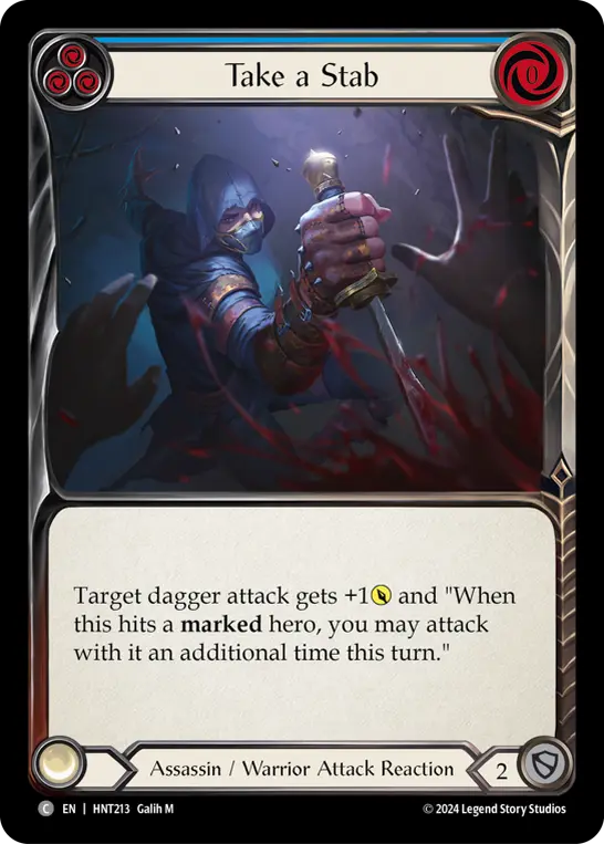 Take a Stab (Blue) HNT213