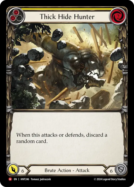 Thick Hide Hunter (Yellow)