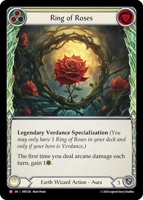Ring of Roses (Yellow) HNT256