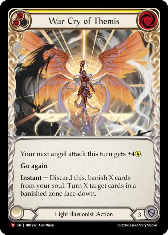 War Cry of Themis (Yellow) HNT257