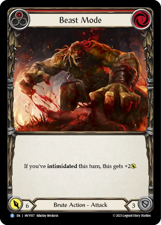 Beast Mode (Red) HVY017