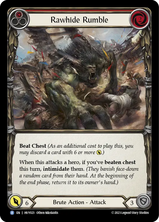 Rawhide Rumble (Red) HVY023