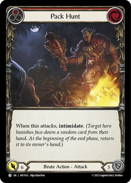 Pack Hunt (Red) HVY032