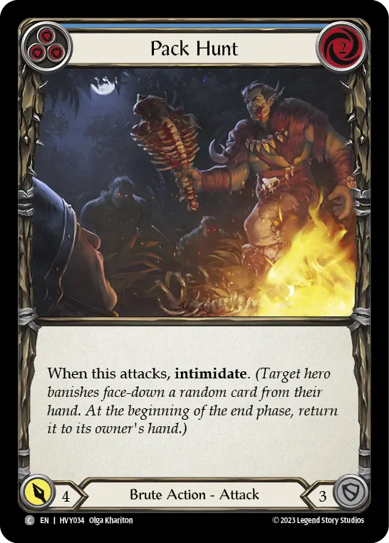 Pack Hunt (Blue) HVY034