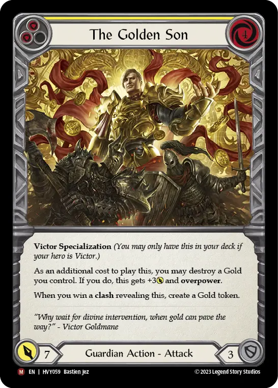 The Golden Son (Yellow)