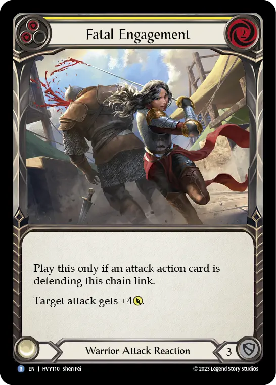 Fatal Engagement (Yellow) HVY110