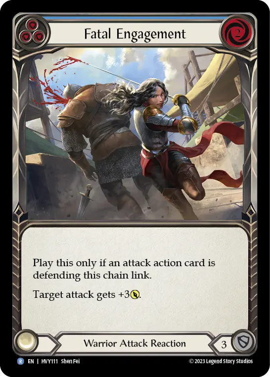 Fatal Engagement (Blue) HVY111