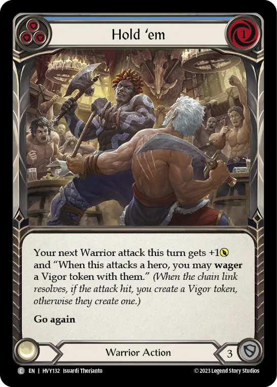 Hold 'em (Blue)