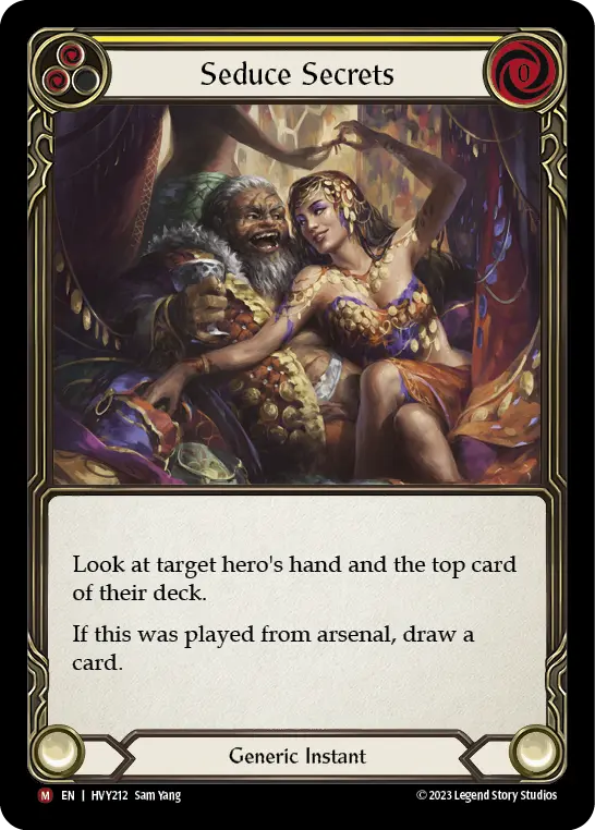 Seduce Secrets (Yellow) HVY212