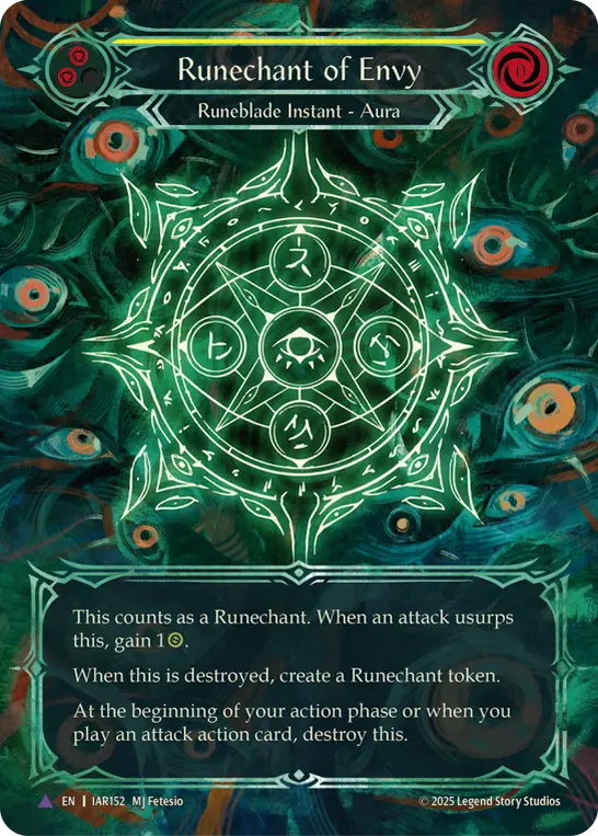Runechant of Envy (Yellow) IAR152