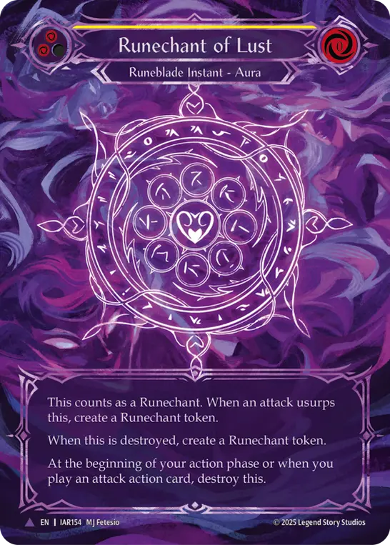 Runechant of Lust (Yellow) IAR154