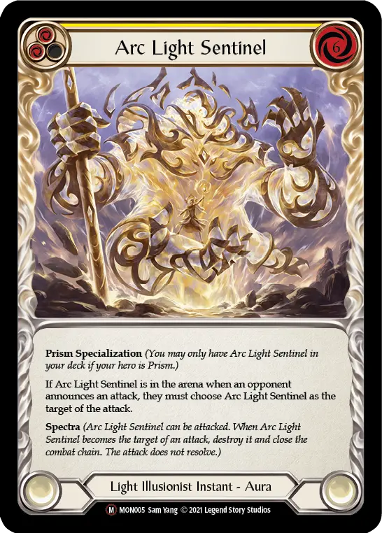 Arc Light Sentinel (Yellow) MON005