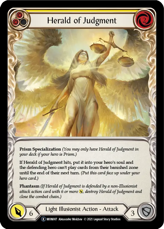 Herald of Judgment (Yellow) MON007