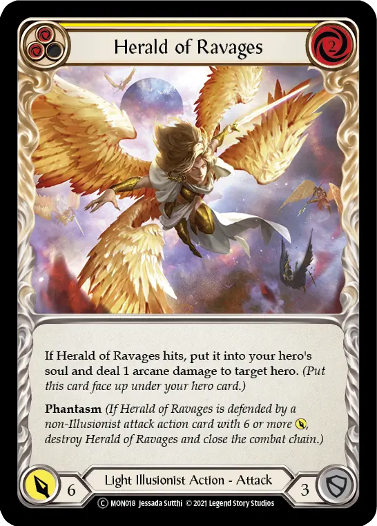 Herald of Ravages (Yellow) MON018