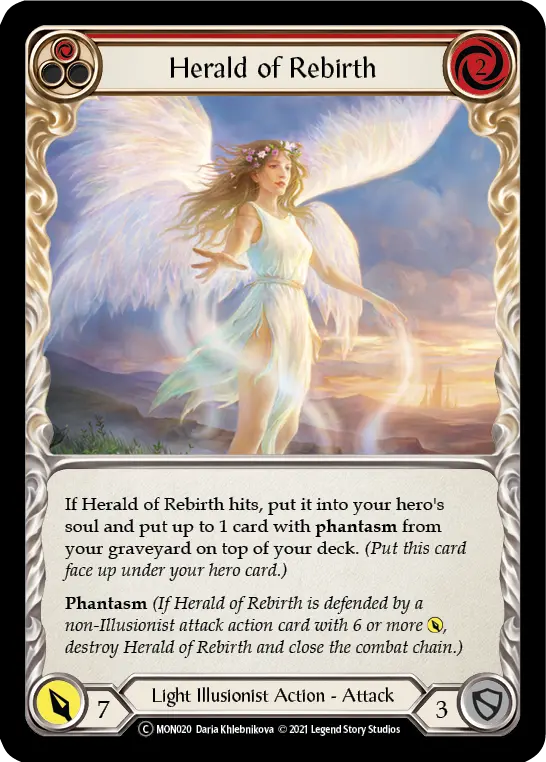 Herald of Rebirth (Red) MON020