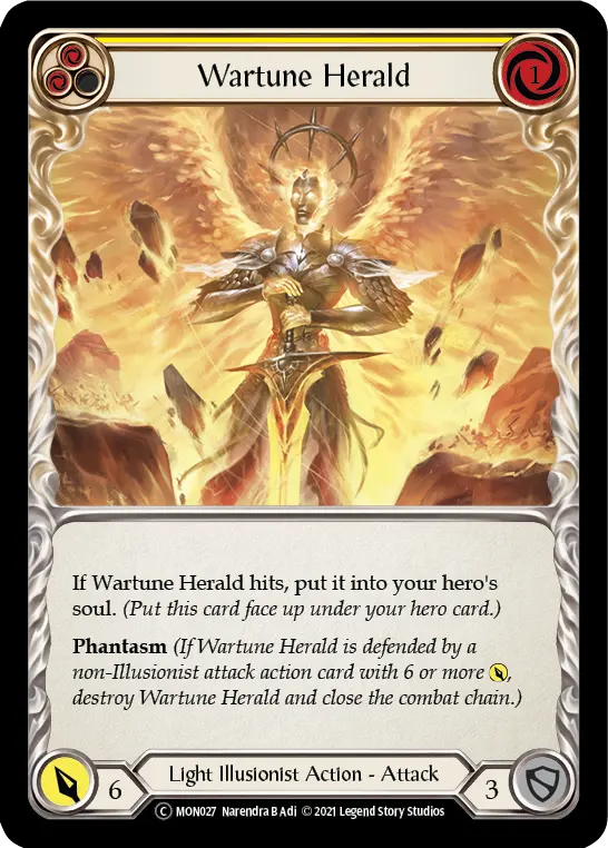 Wartune Herald (Yellow) MON027
