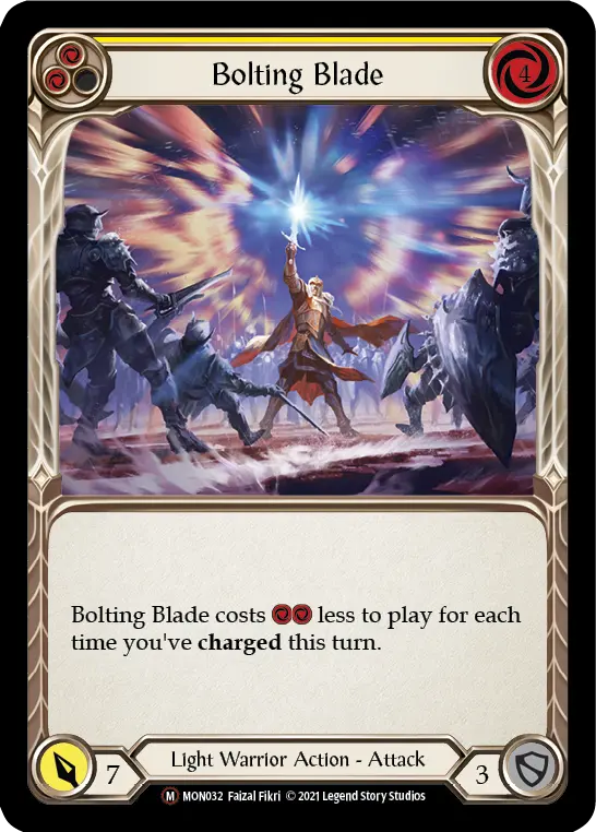 Bolting Blade (Yellow) MON032