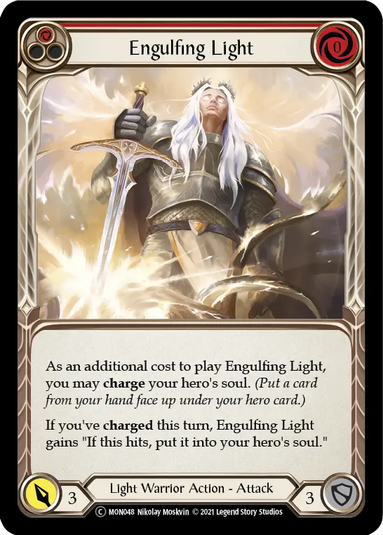 Engulfing Light (Red) MON048
