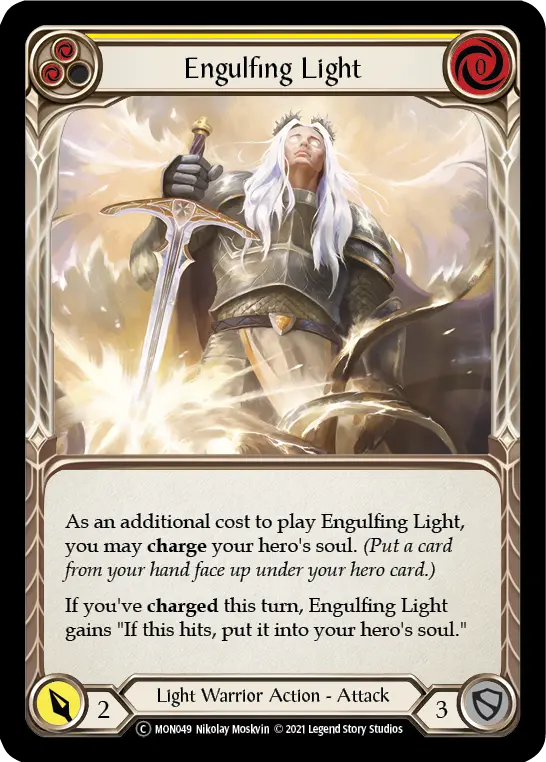 Engulfing Light (Yellow) MON049