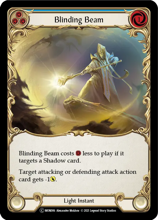 Blinding Beam (Blue) MON086