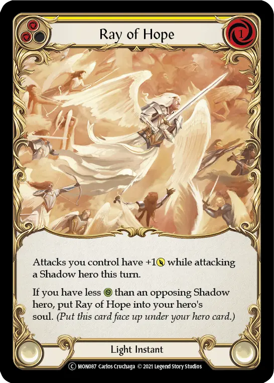 Ray of Hope (Yellow) MON087