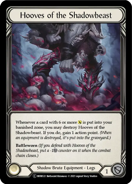Hooves of the Shadowbeast MON122