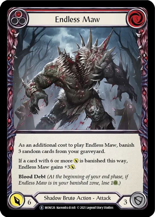 Endless Maw (Red) MON126