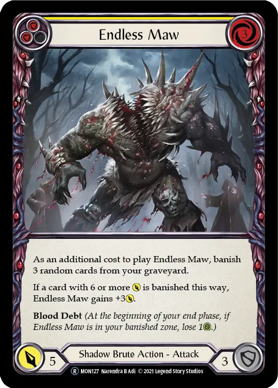 Endless Maw (Yellow) MON127