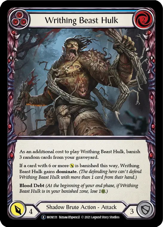 Writhing Beast Hulk (Blue) MON131