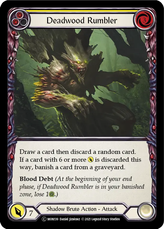 Deadwood Rumbler (Yellow) MON139